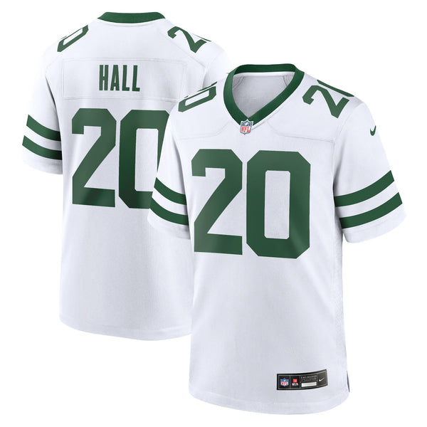 New York Jets Breece Hall Nike Legacy White Game Jersey