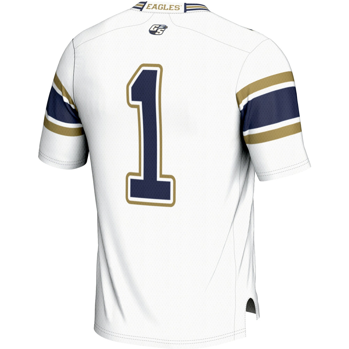 #1 Georgia Southern Eagles GameDay Greats Endzone Football Jersey - White