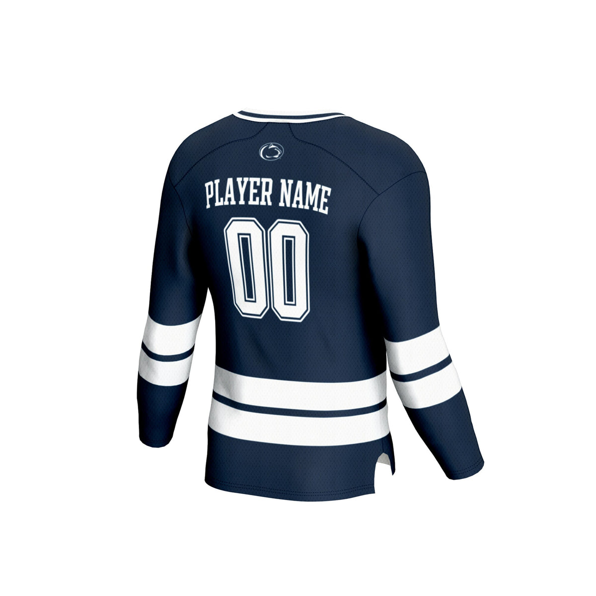 Penn State Nittany Lions GameDay Greats NIL Pick-A-Player Ice Hockey Lightweight Fashion Jersey - Navy