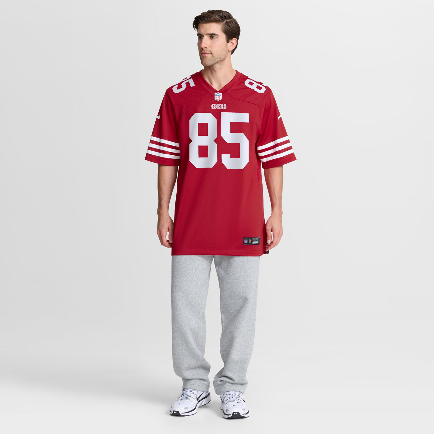 San Francisco 49ers George Kittle Nike Scarlet Player Game Jersey
