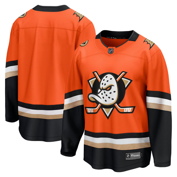 Anaheim Ducks Fanatics Orange Home Breakaway Jersey
