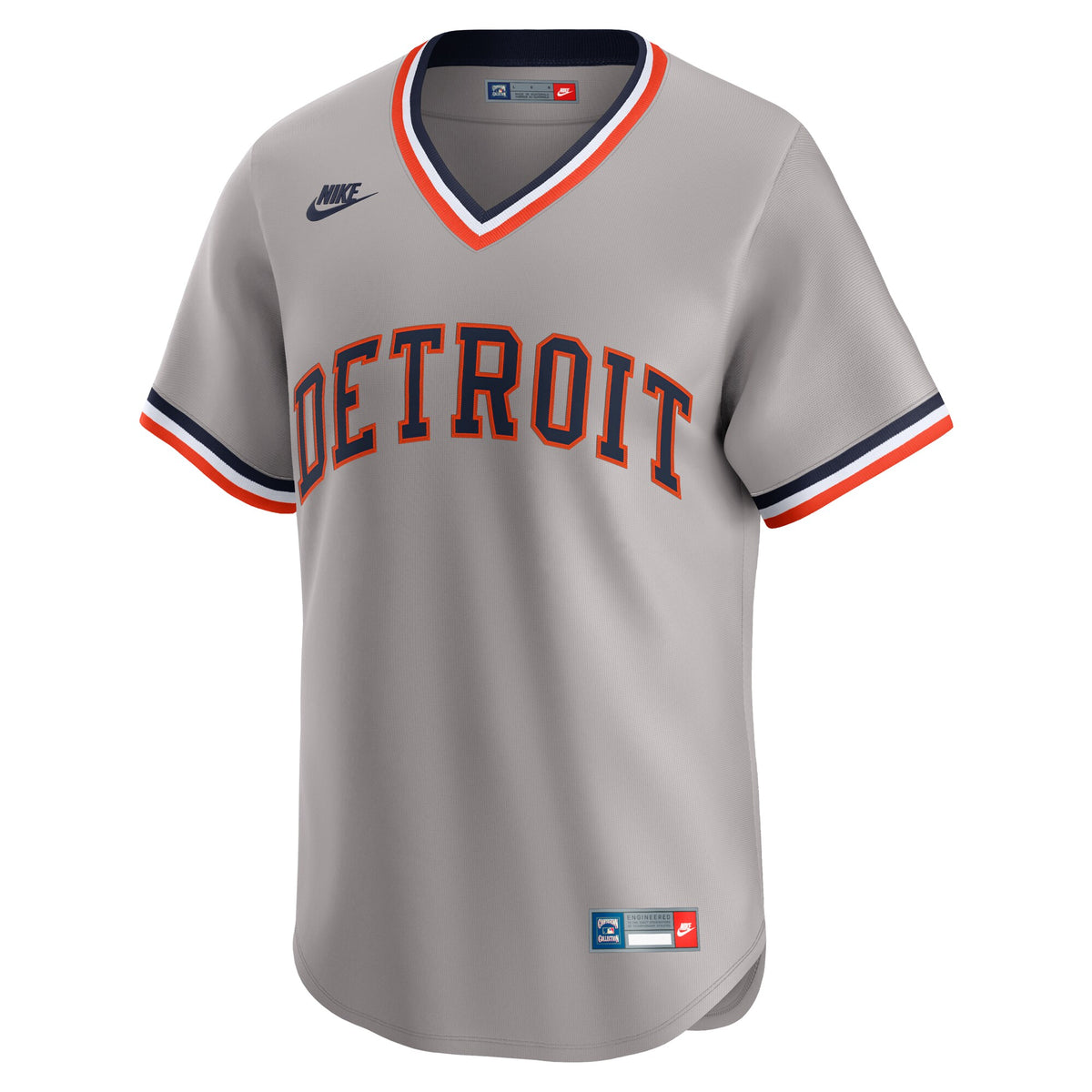 Detroit Tigers Gray Cooperstown Collection Limited Jersey
