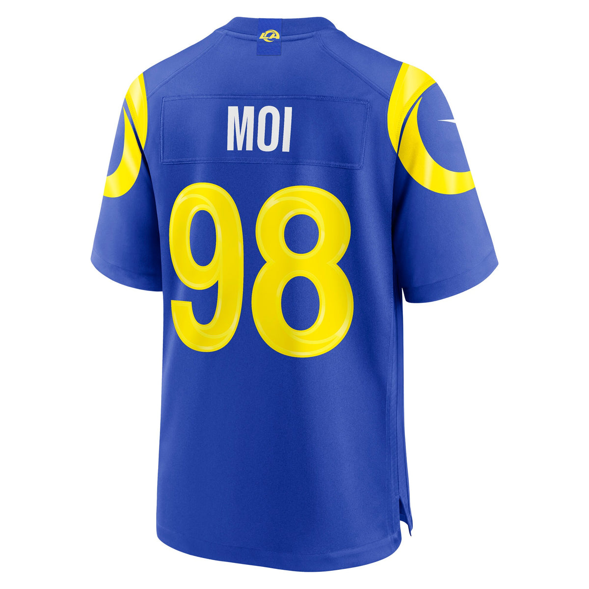 Los Angeles Rams Jaxson Moi Royal Game Jersey