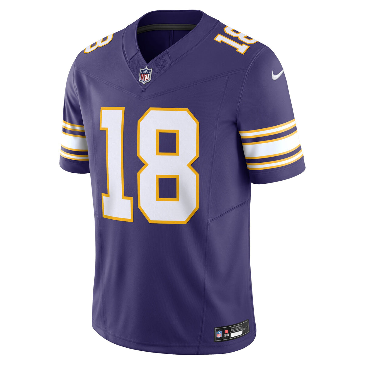 Minnesota Vikings Justin Jefferson Purple Vapor F.U.S.E. Limited Jersey