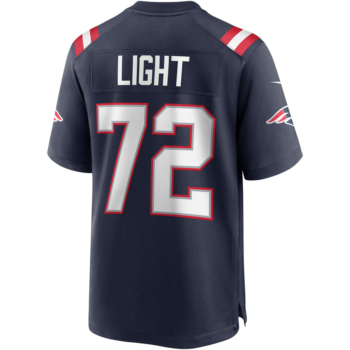 New England Patriots Matt Light Navy Game Retired Player Jersey