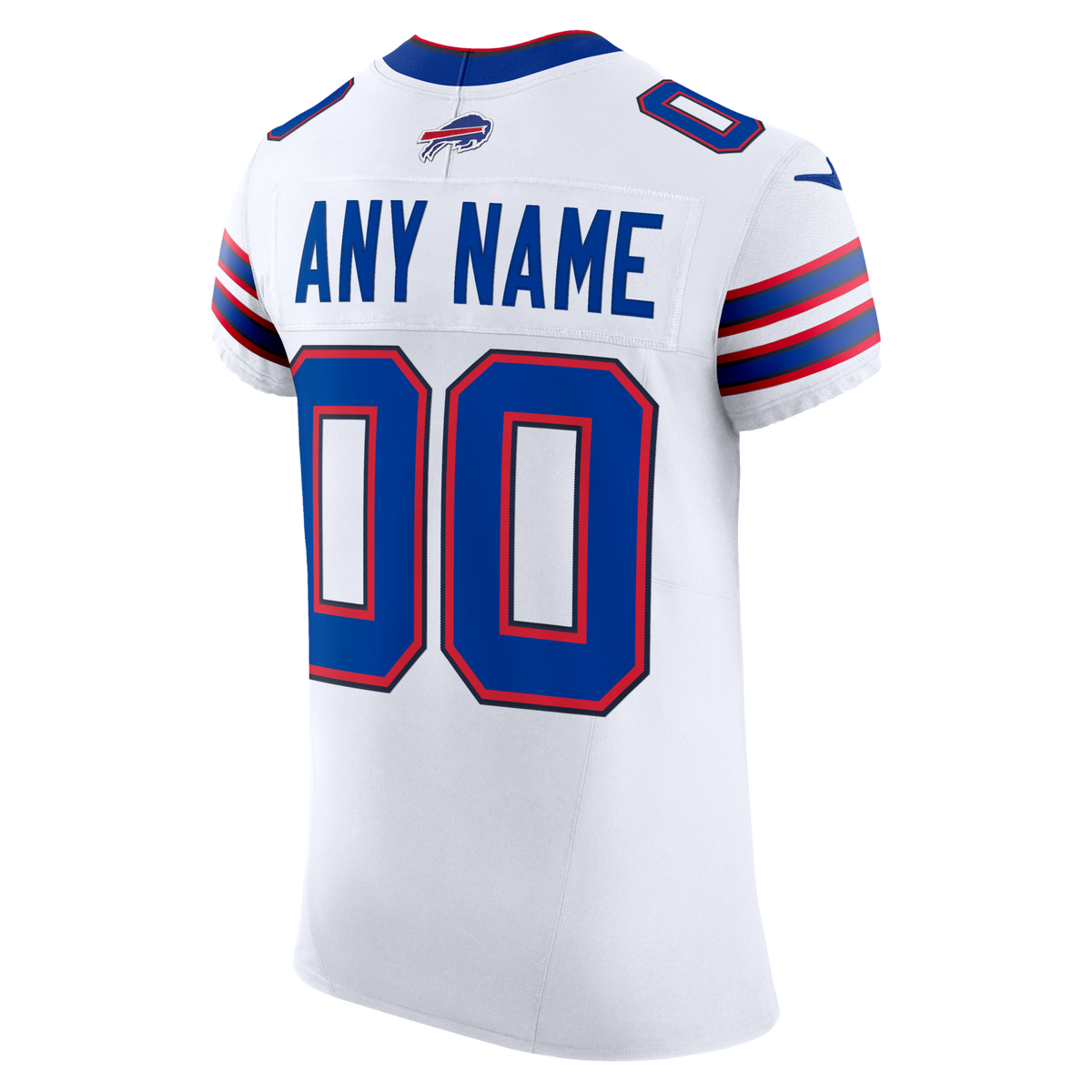 Buffalo Bills White Vapor F.U.S.E. Elite Custom Jersey