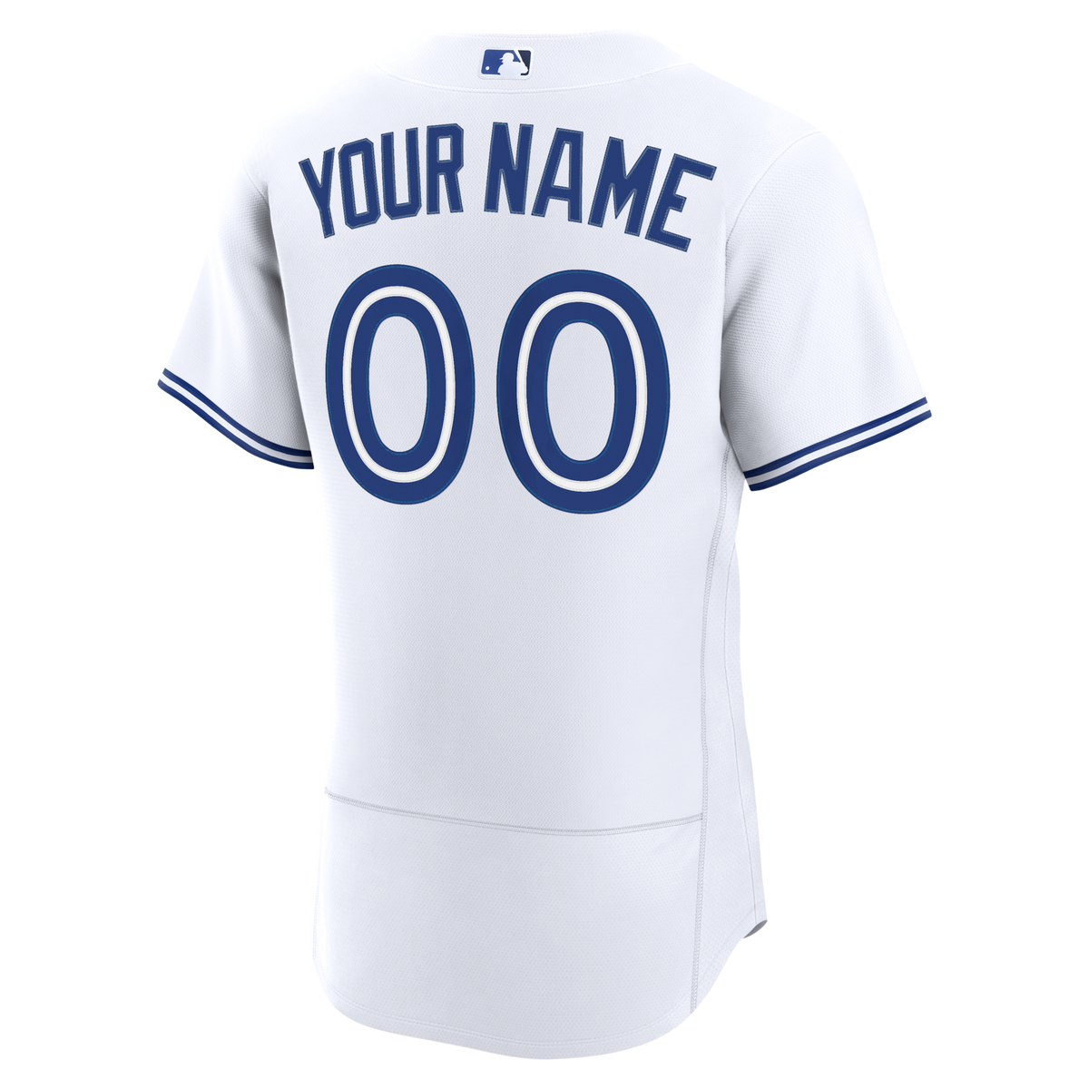 Toronto Blue Jays White Home Authentic Custom Jersey
