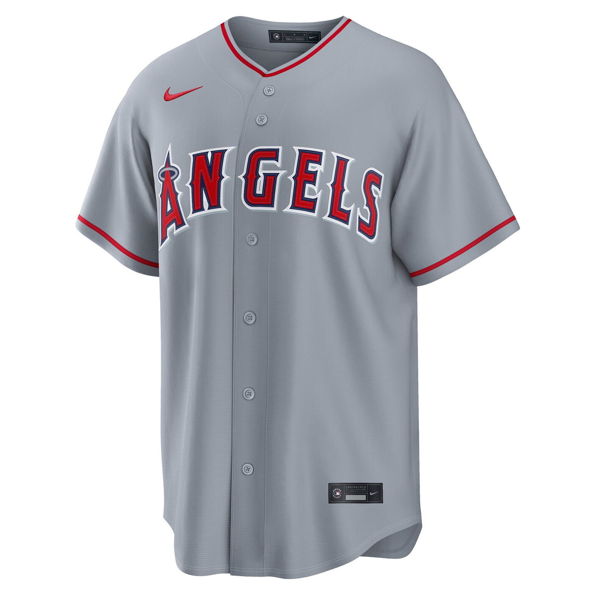 Los Angeles Angels Mike Trout Gray Road Replica Jersey