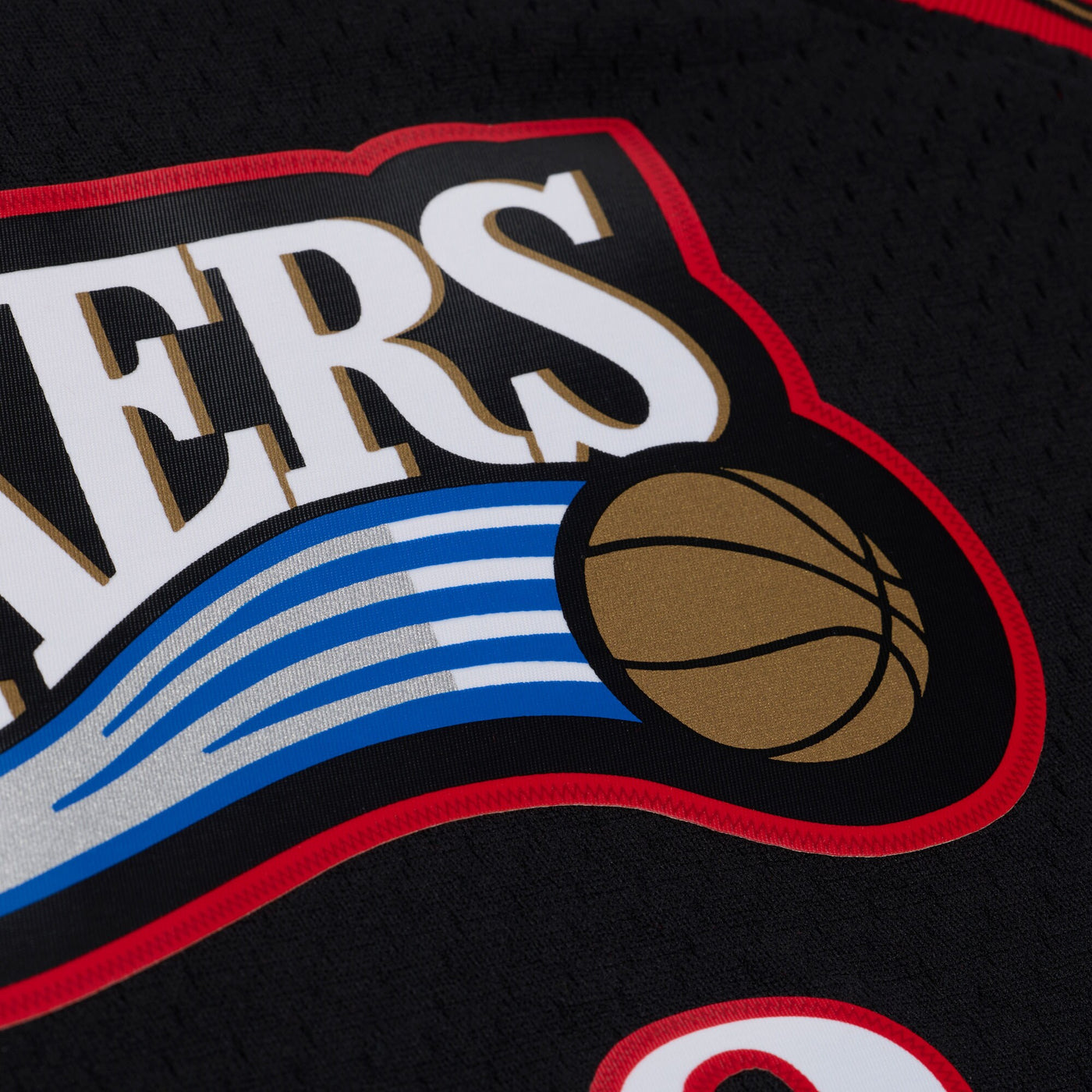 Philadelphia 76ers Mitchell & Ness Allen Iverson 1997 Dark Authentic Jersey - Black