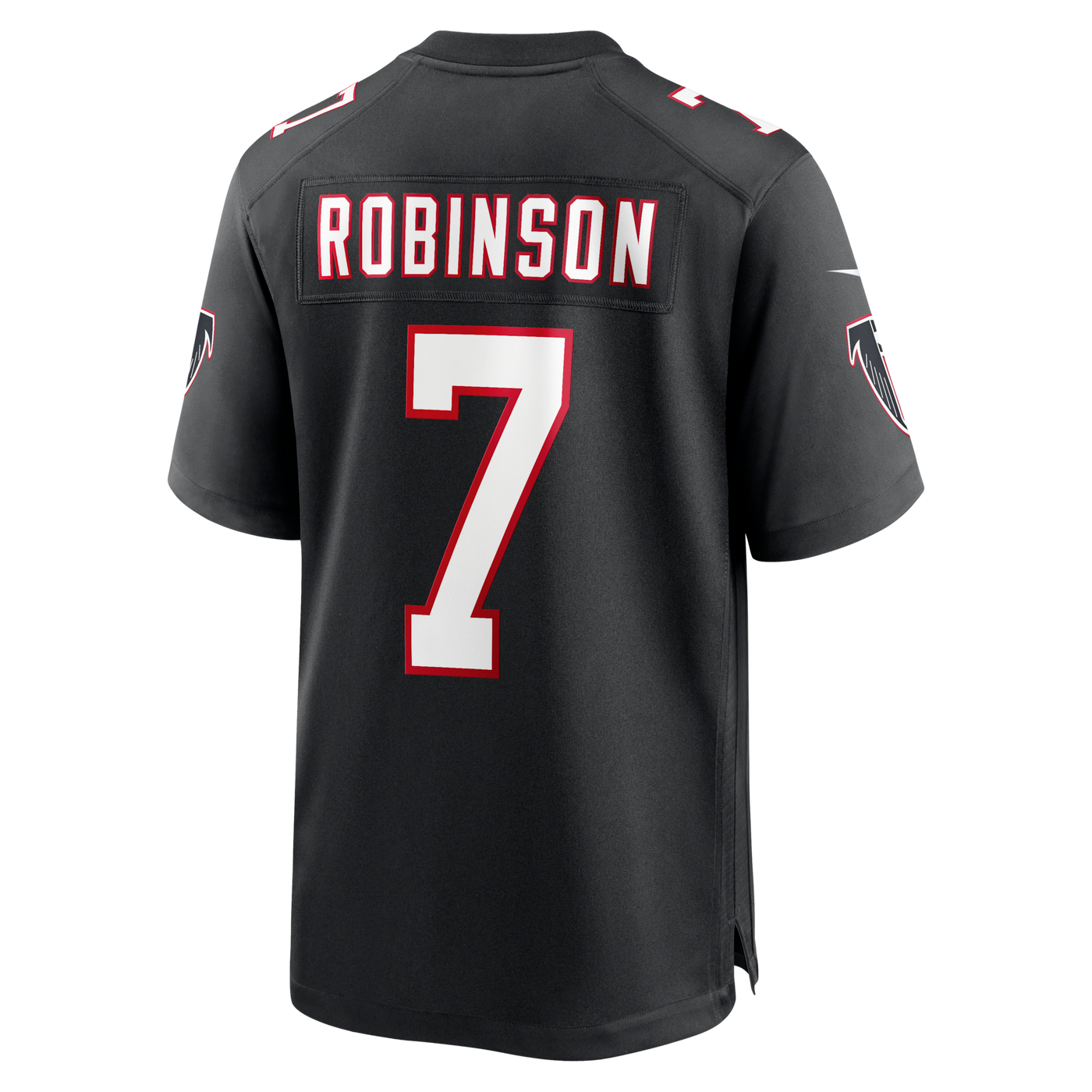 Atlanta Falcons Bijan Robinson Nike Black Throwback Game Jersey