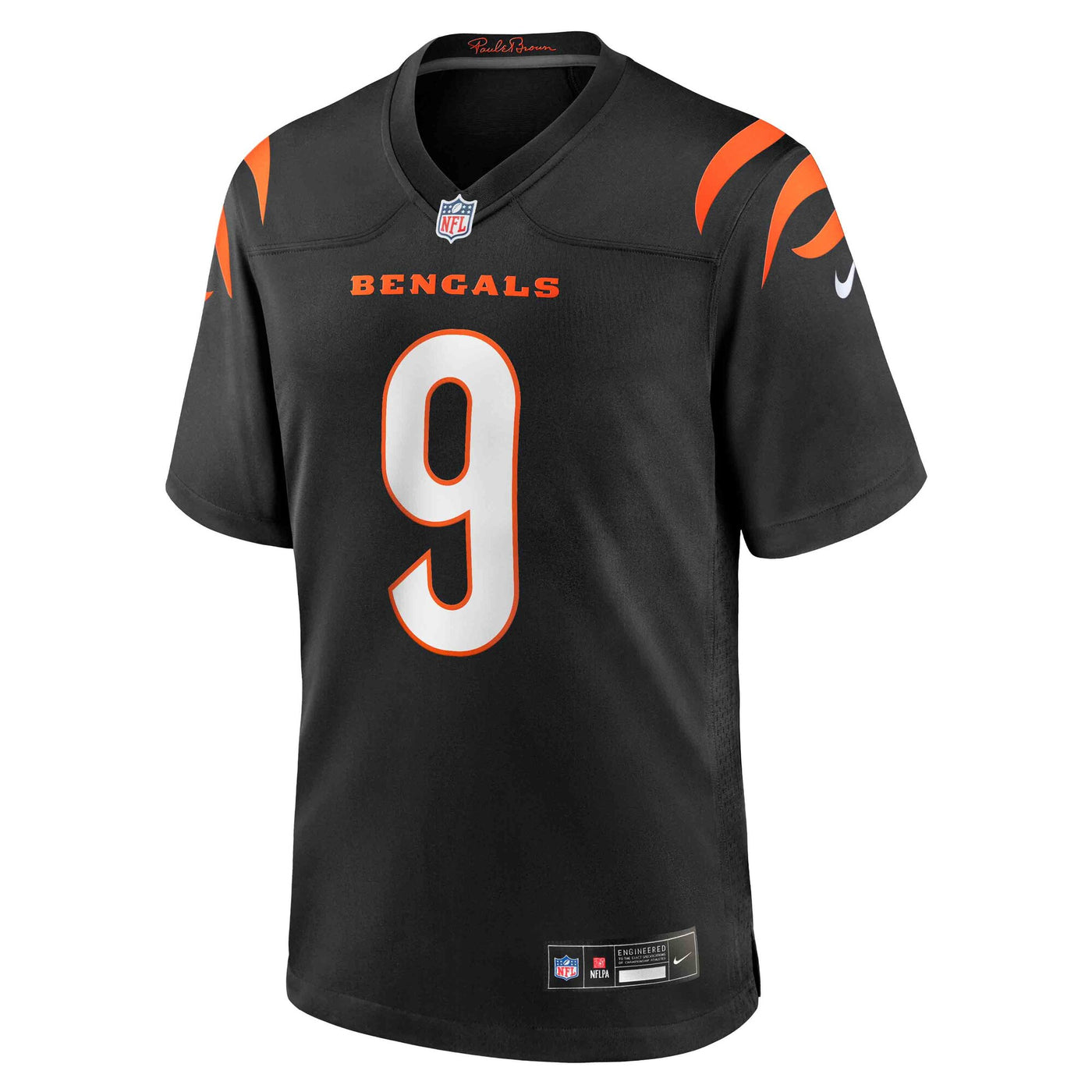Cincinnati Bengals Joe Burrow Nike Black Player Game Jersey