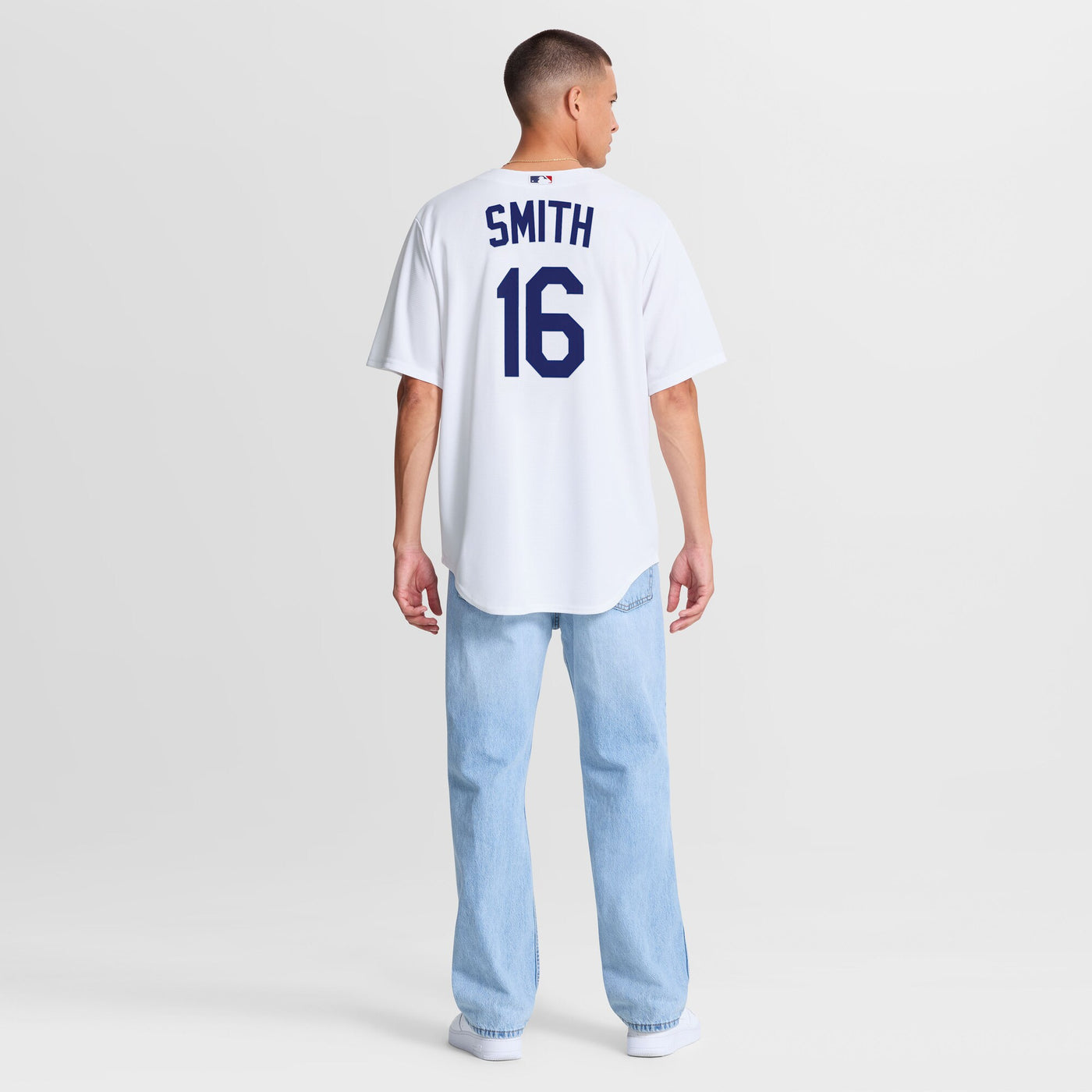 Los Angeles Dodgers Will Smith Nike White Home Replica Jersey