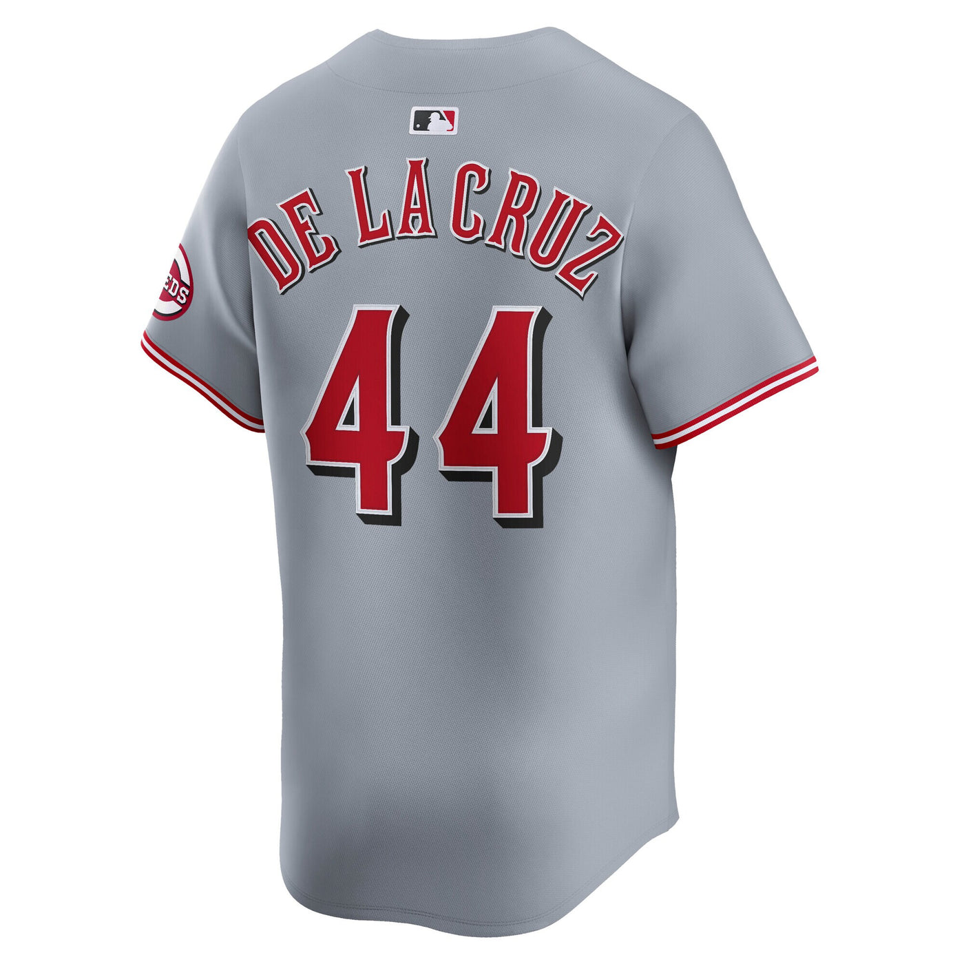 Cincinnati Reds Elly De La Cruz Nike Gray Road Limited Player Jersey