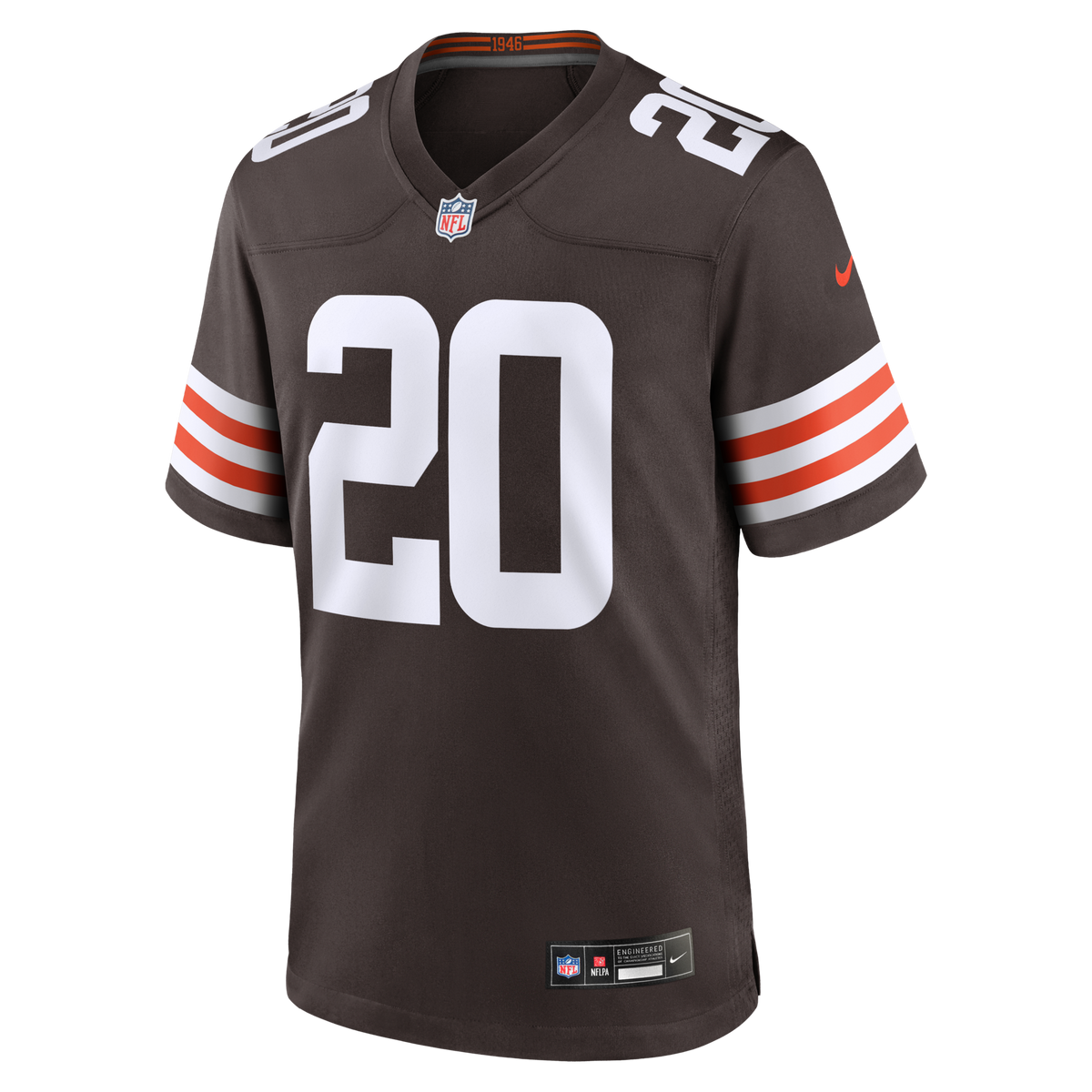 Cleveland Browns Greg Newsome II Brown Game Jersey