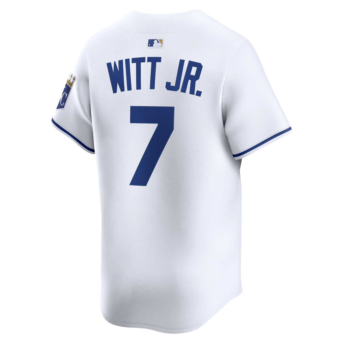 Kansas City Royals Bobby Witt Jr. Nike White Home Limited Player Jersey