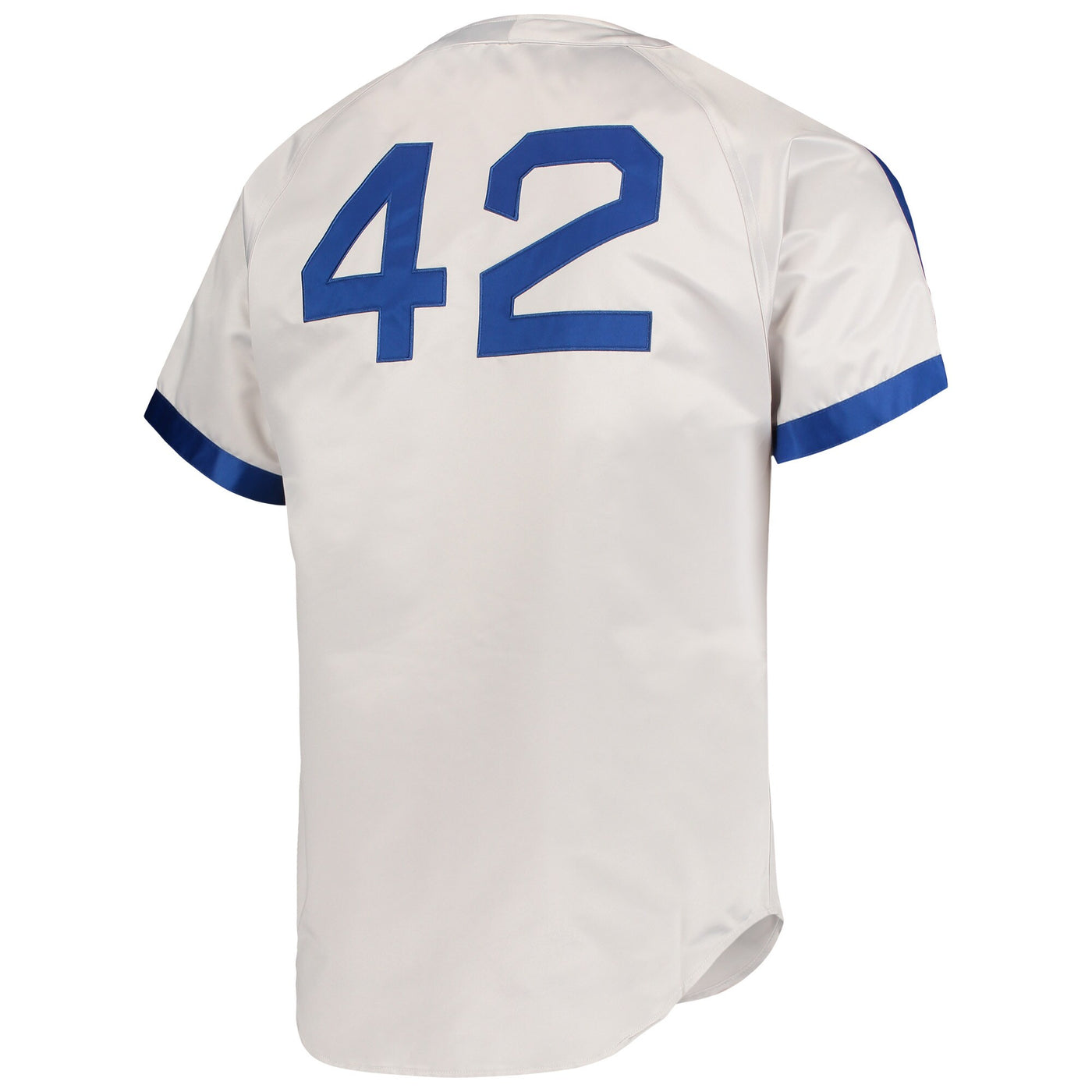 Brooklyn Dodgers Jackie Robinson Mitchell & Ness Gray Cooperstown Collection Authentic Jersey