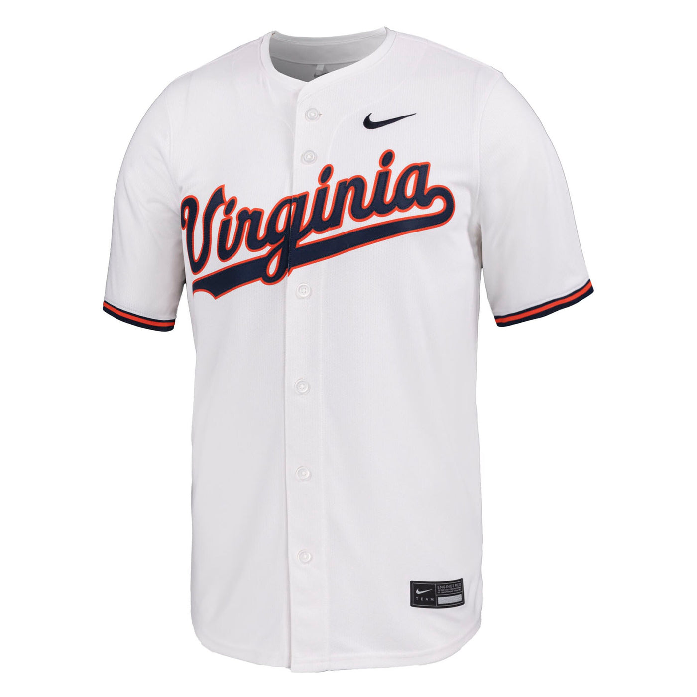 Nike White Virginia Cavaliers Limited Baseball Jersey