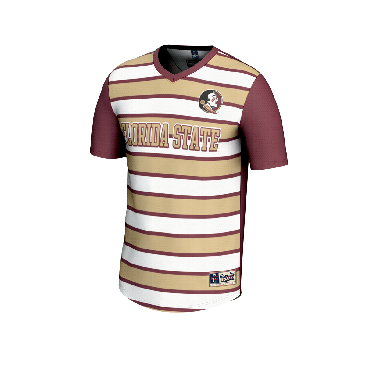 #1 Florida State Seminoles GameDay Greats Lightweight Soccer Fashion Jersey - Garnet