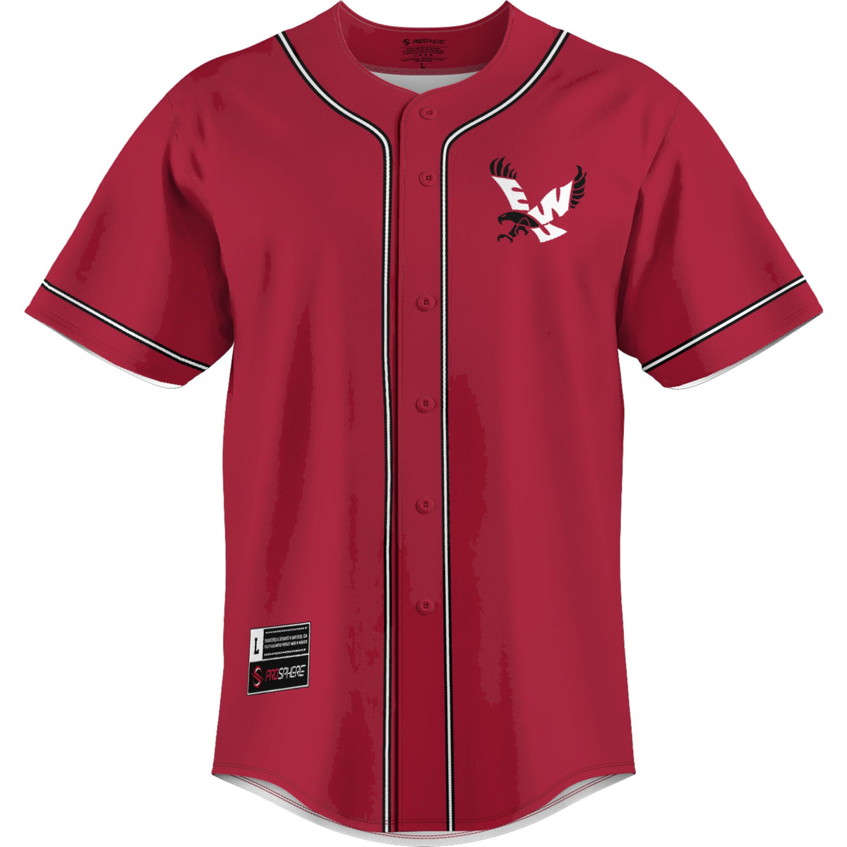 Eastern Washington Eagles GameDay Greats Lightweight Baseball Jersey - Red