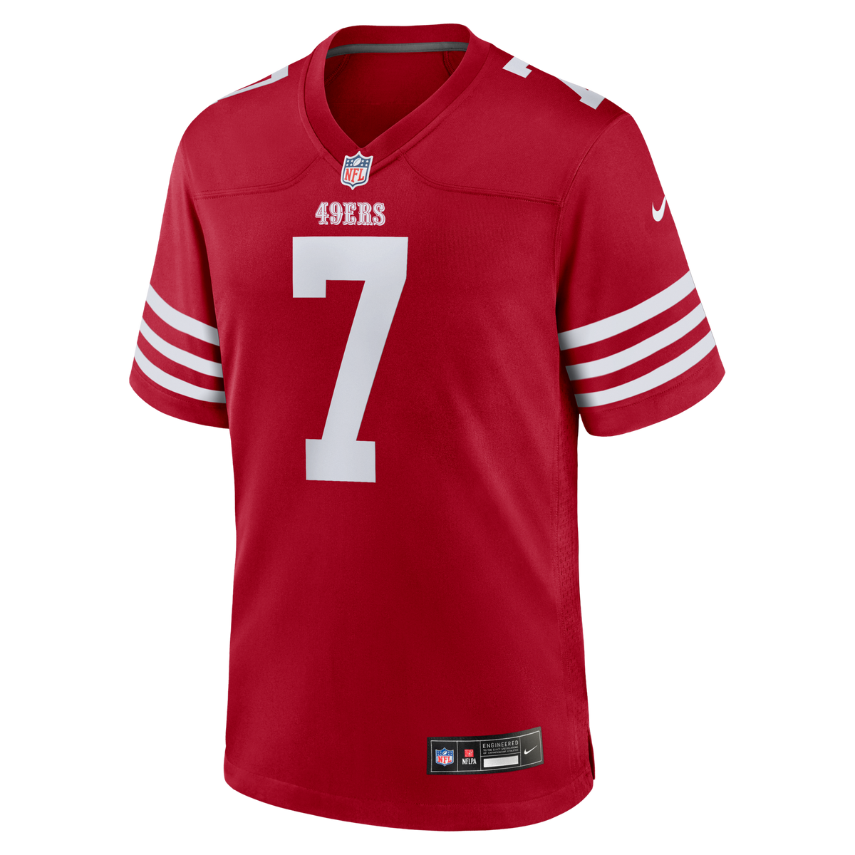 San Francisco 49ers Thomas Morstead Scarlet Team Game Jersey