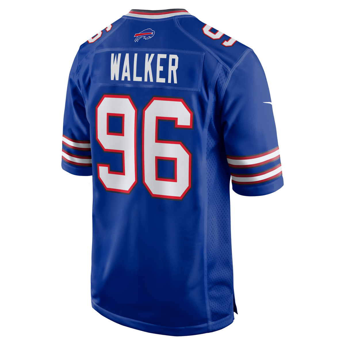 Buffalo Bills Deone Walker Royal Team Game Jersey