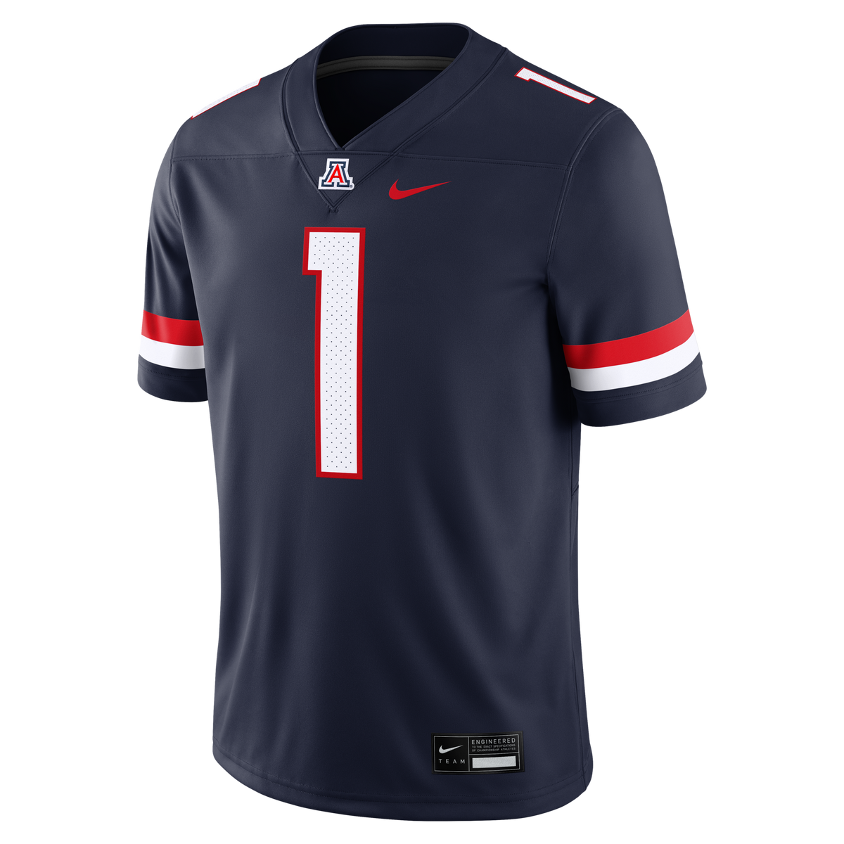 #1 Arizona Wildcats Home Game Football Jersey - Navy