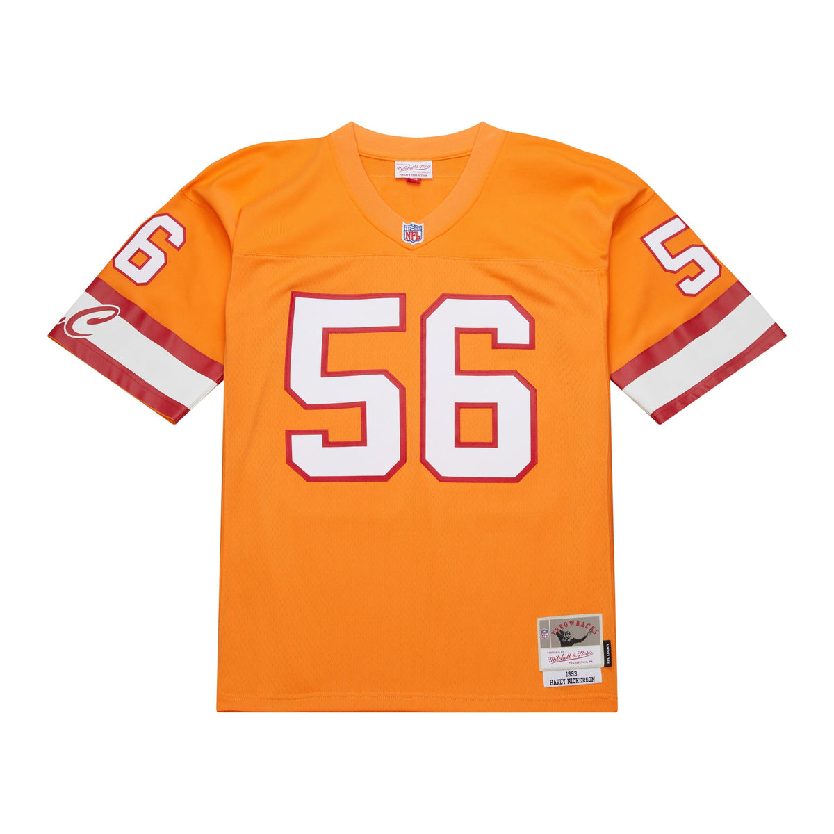 Tampa Bay Buccaneers Hardy Nickerson Mitchell & Ness Orange 1993 Legacy Replica Jersey