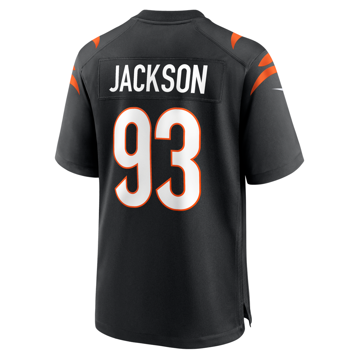 Cincinnati Bengals McKinnley Jackson Black Game Jersey