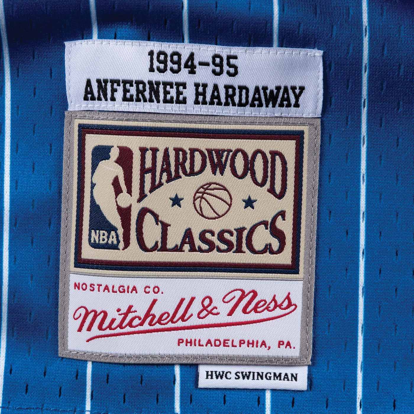 Orlando Magic Hardwood Classics Road Jersey By Mitchell & Ness - - Anfernee Hardaway