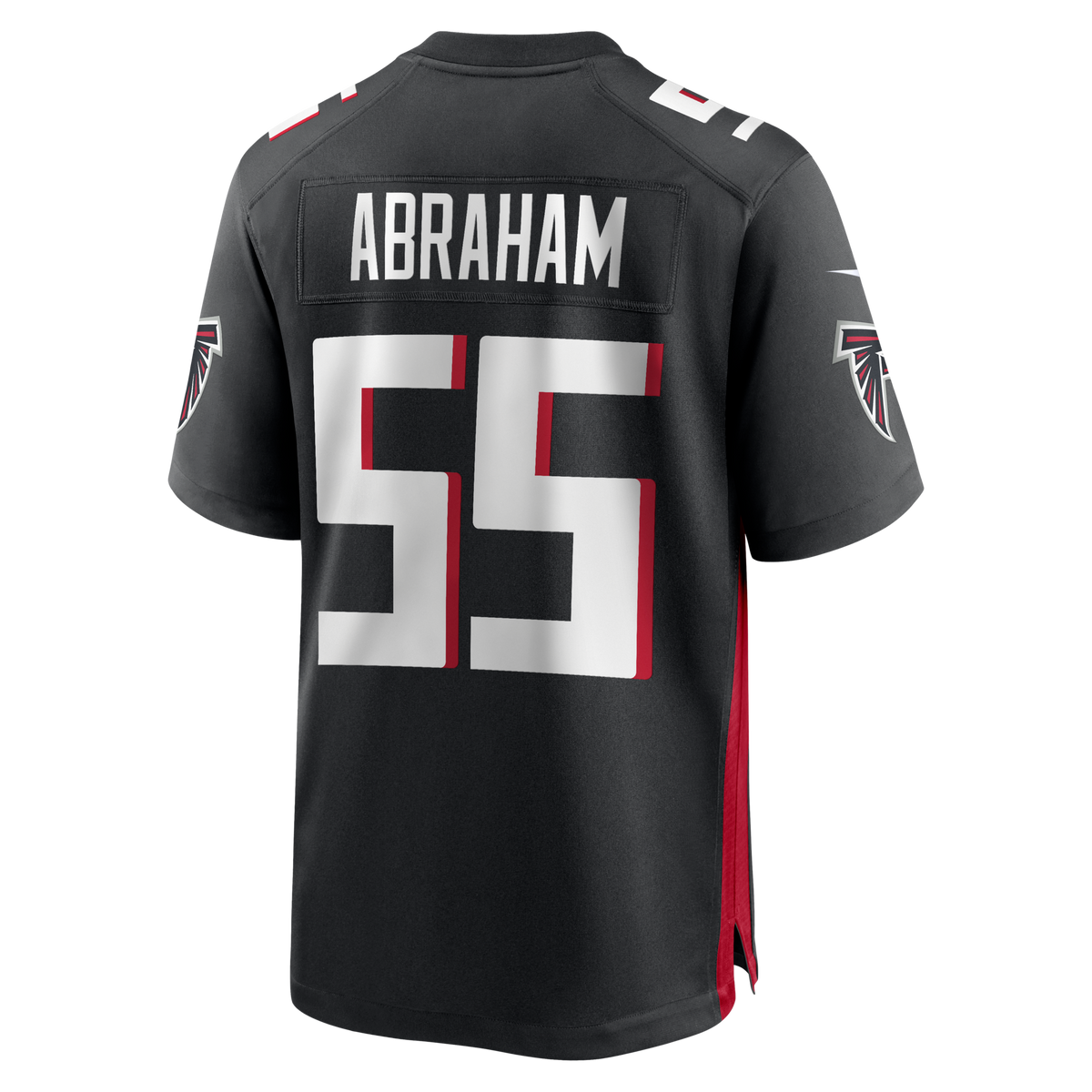 Atlanta Falcons John Abraham Black Game Retired Player Jersey
