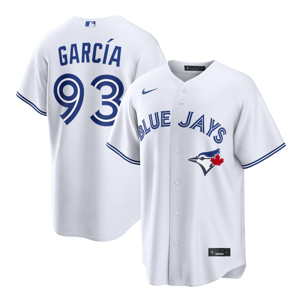 Toronto Blue Jays Yimi García White Home Replica Jersey