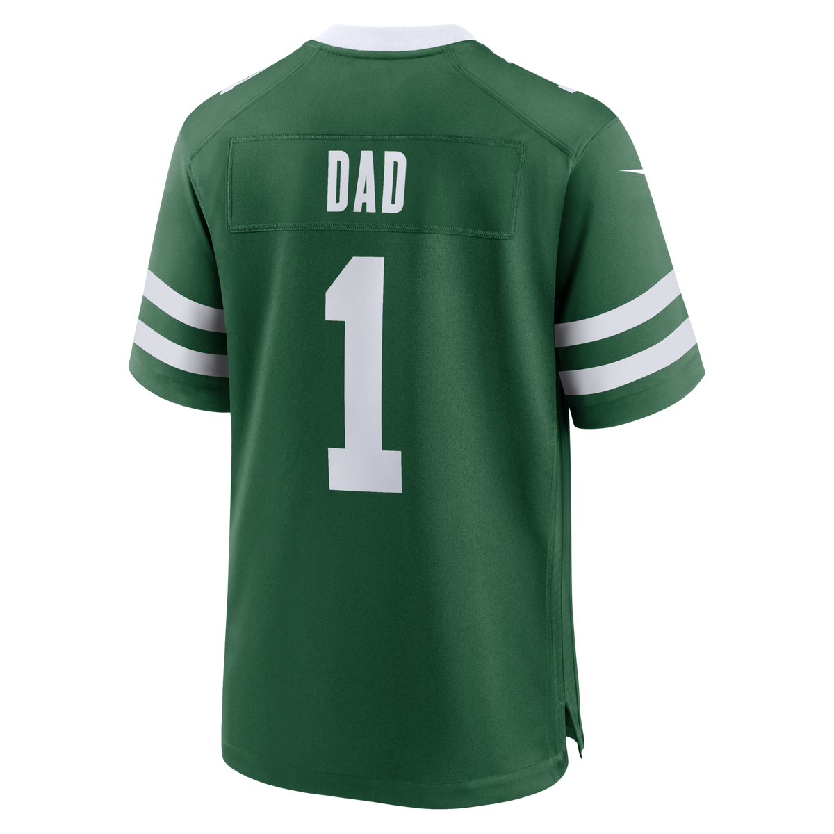New York Jets Legacy Green #1 Dad Game Jersey