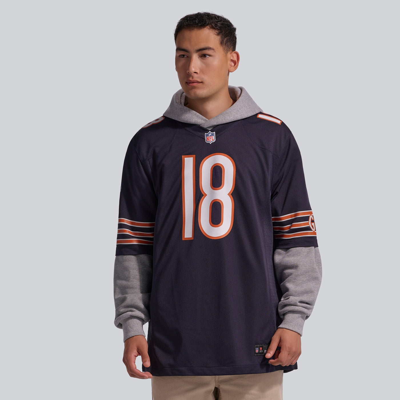 Chicago Bears Caleb Williams Nike Navy Player Game Jersey