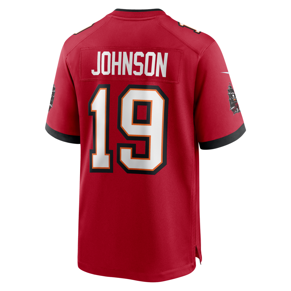 Tampa Bay Buccaneers Keyshawn Johnson Red Game Retired Player Jersey
