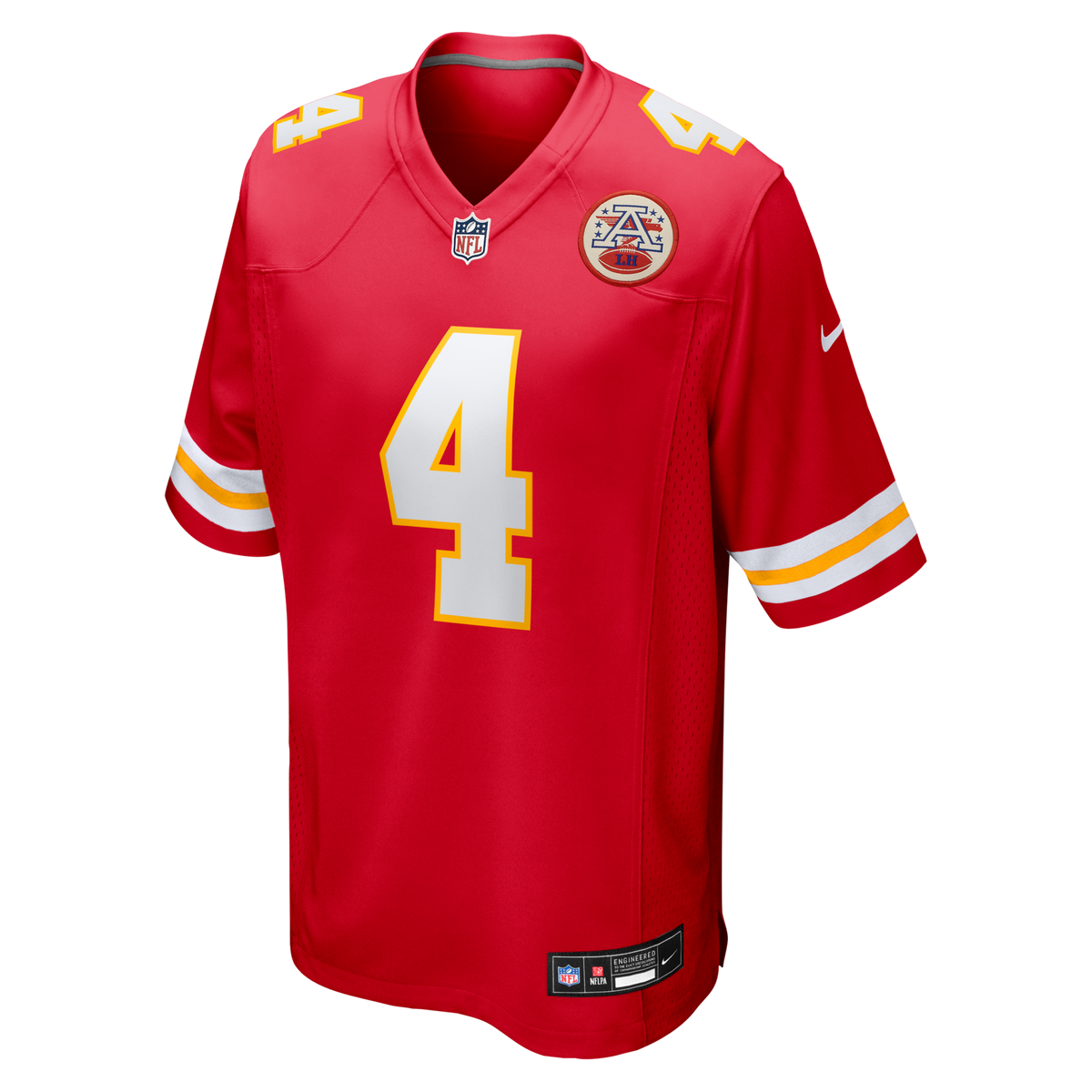 Kansas City Chiefs Rashee Rice Red Game Jersey