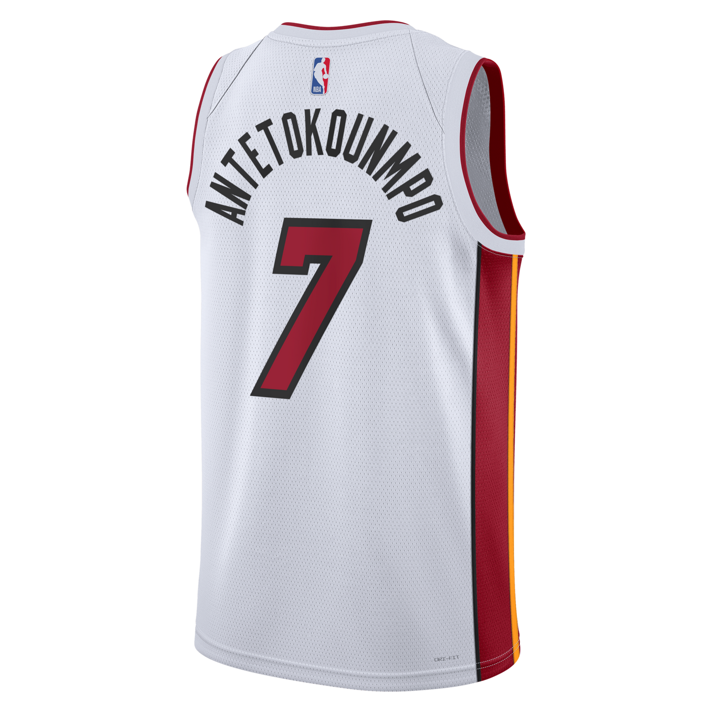Miami Heat Nike Association Edition Swingman Jersey - White - Giannis Antetokounmpo