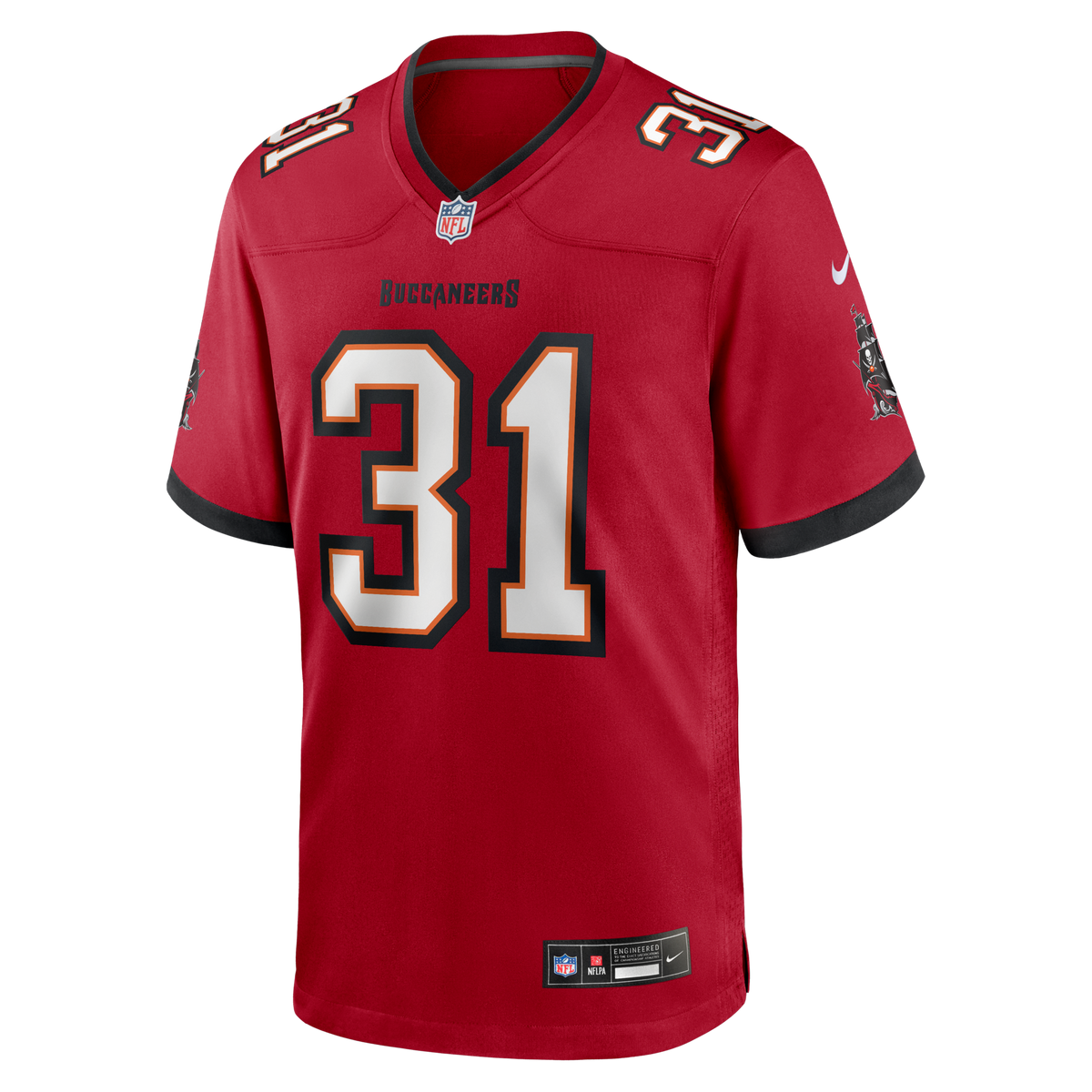 Tampa Bay Buccaneers Antoine Winfield Jr. Red Game Jersey