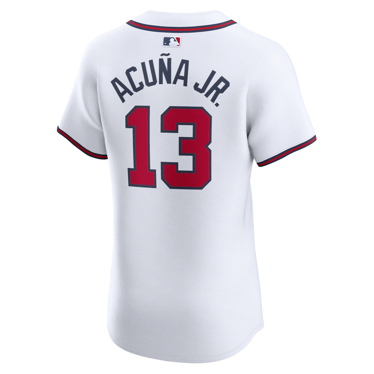 Atlanta Braves Ronald Acuña Jr. White Home Elite Jersey