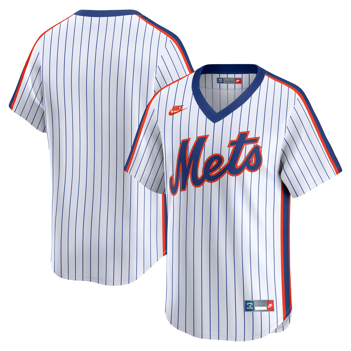 New York Mets White Cooperstown Collection Limited Jersey