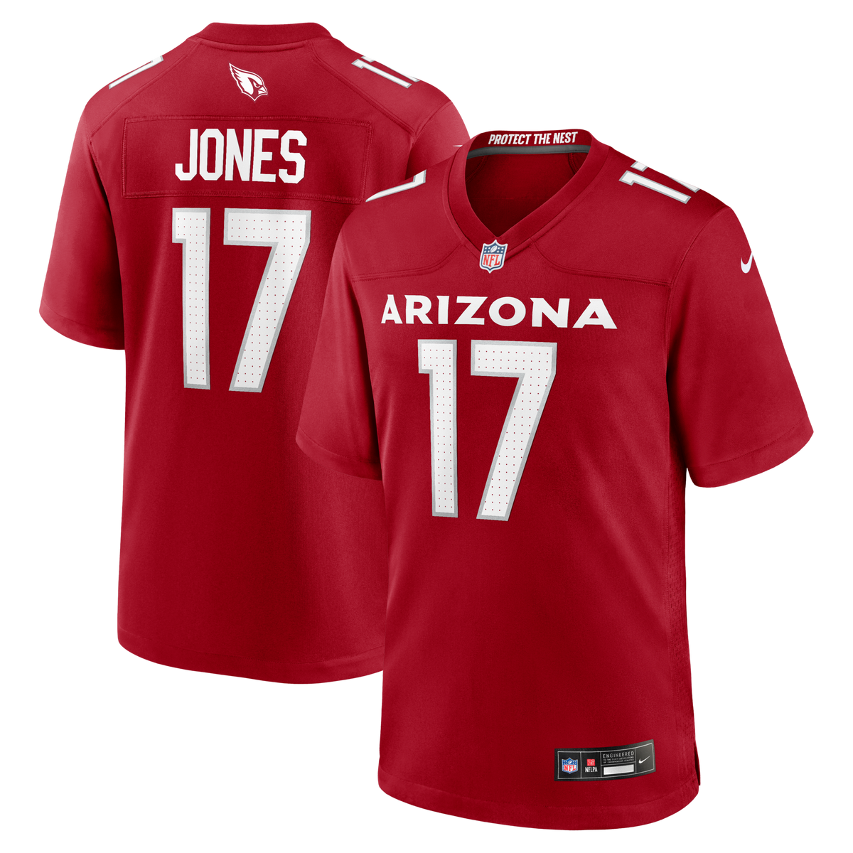 Arizona Cardinals Zay Jones Cardinal Team Game Jersey