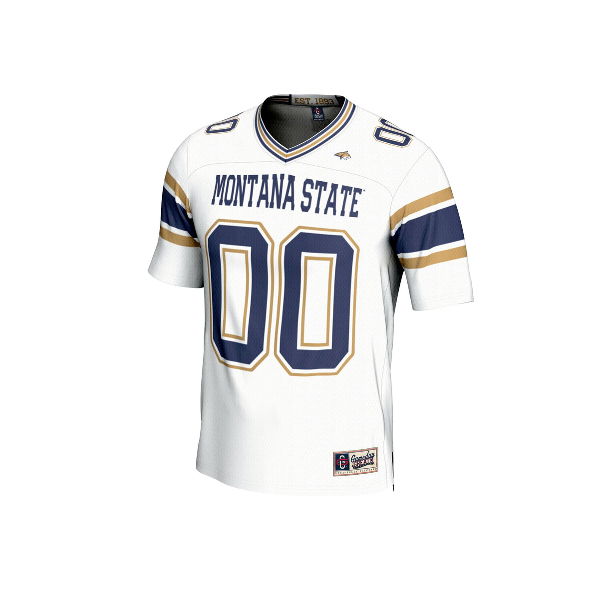 Montana State Bobcats GameDay Greats Lightweight Football Fashion Jersey - White