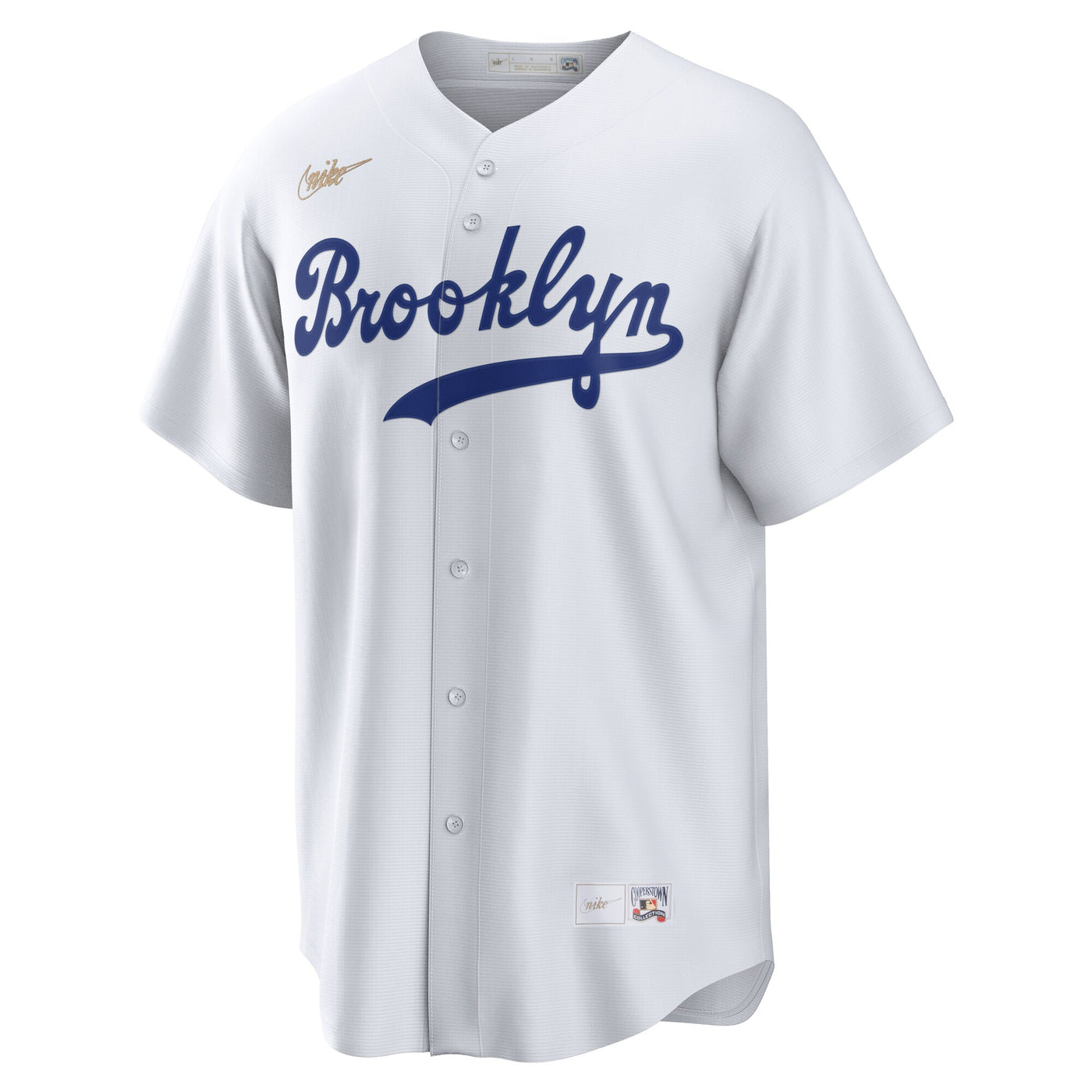 Brooklyn Dodgers Jackie Robinson Nike White Cooperstown Collection Jackie Robinson Day Jersey