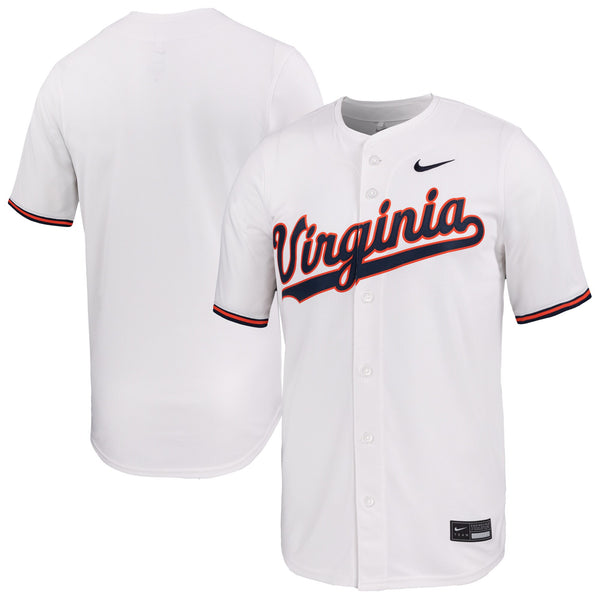 Nike White Virginia Cavaliers Limited Baseball Jersey