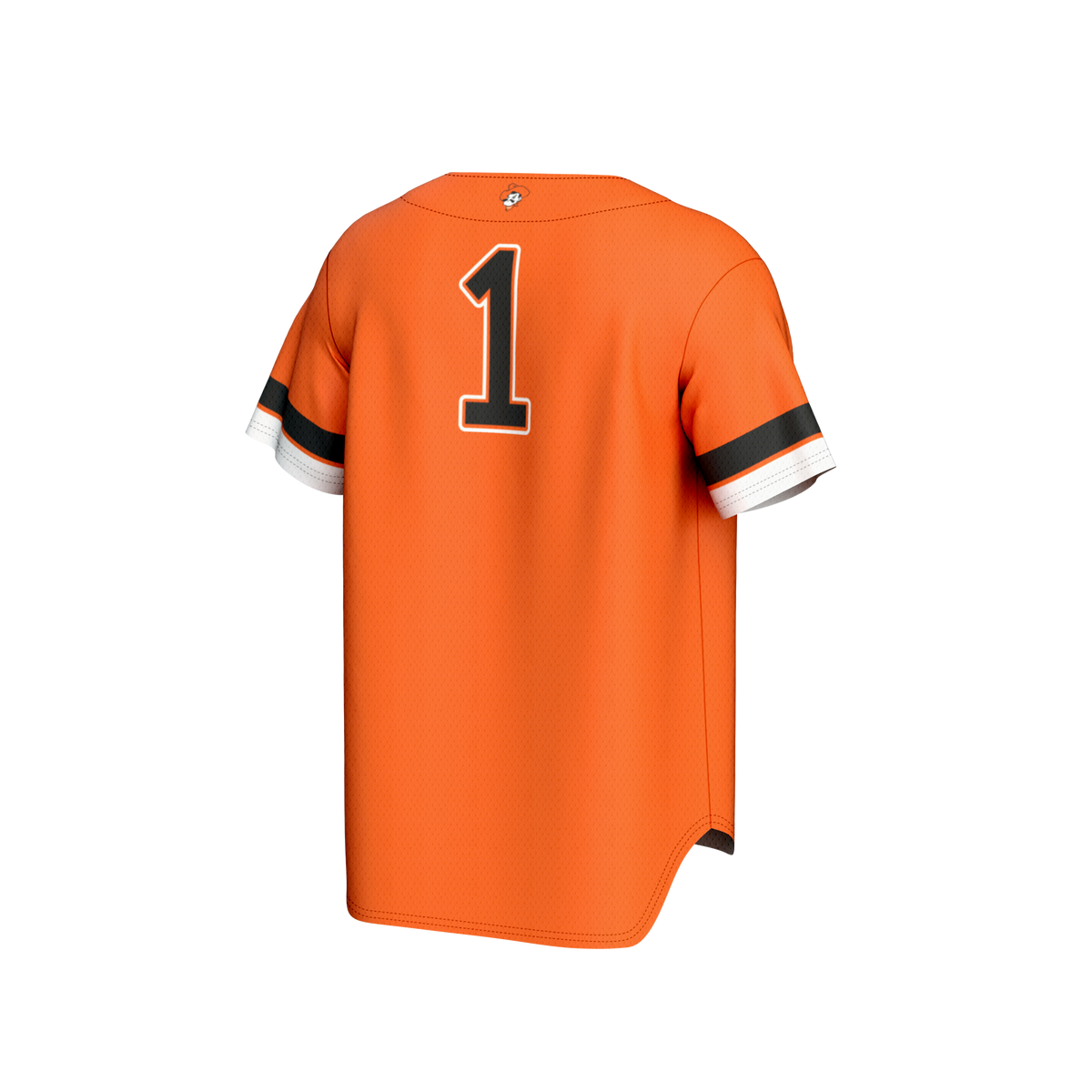 #1 Oklahoma State Cowboys GameDay Greats Lightweight Collegiate Baseball Fashion Jersey - Orange
