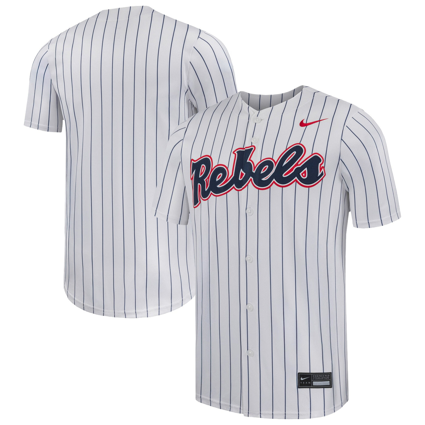 Nike White Ole Miss Rebels Limited Baseball Jersey
