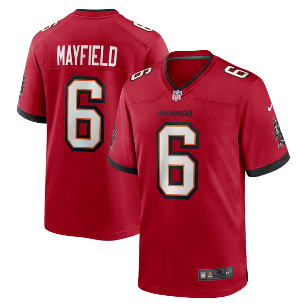Tampa Bay Buccaneers Baker Mayfield Nike Red Team Game Jersey