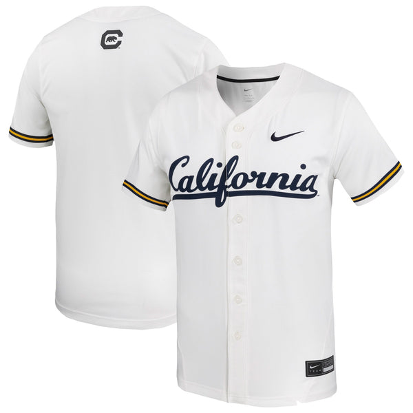 Nike White Cal Bears Replica Baseball Jersey