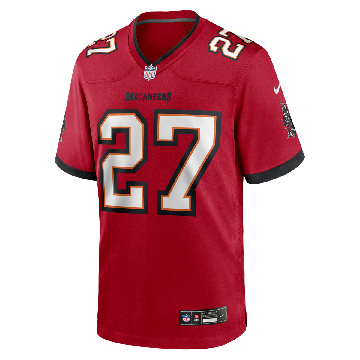 Tampa Bay Buccaneers Zyon McCollum Red Game Player Jersey