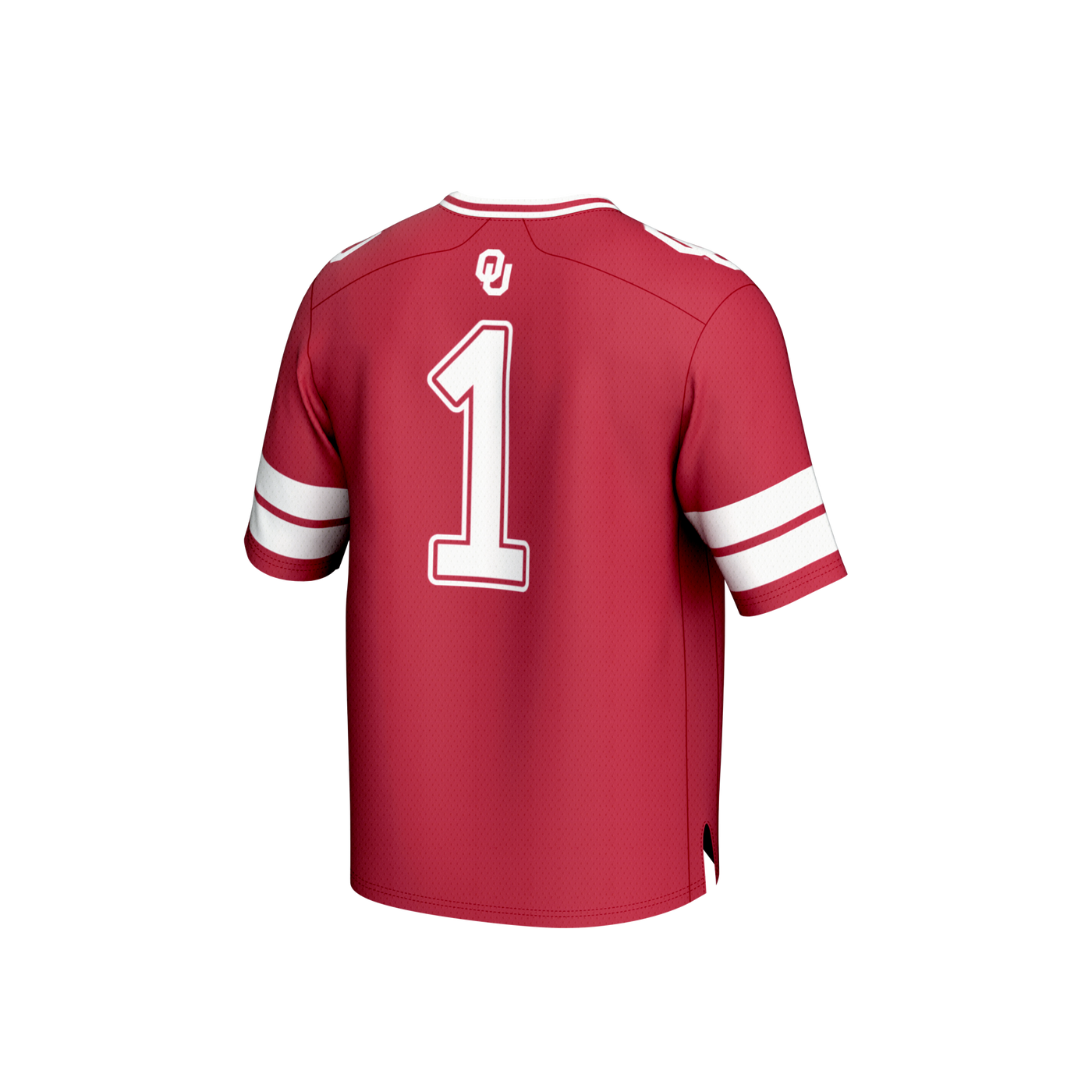 GameDay Greats #1 Crimson Oklahoma Sooners Lightweight Collegiate Football Fashion Jersey