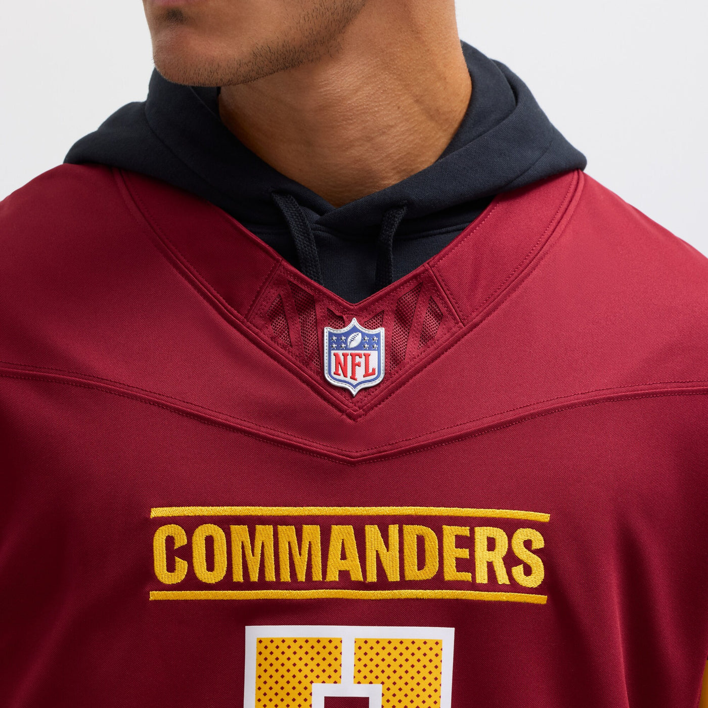 Washington Commanders Jayden Daniels Nike Burgundy Vapor F.U.S.E. Limited Jersey